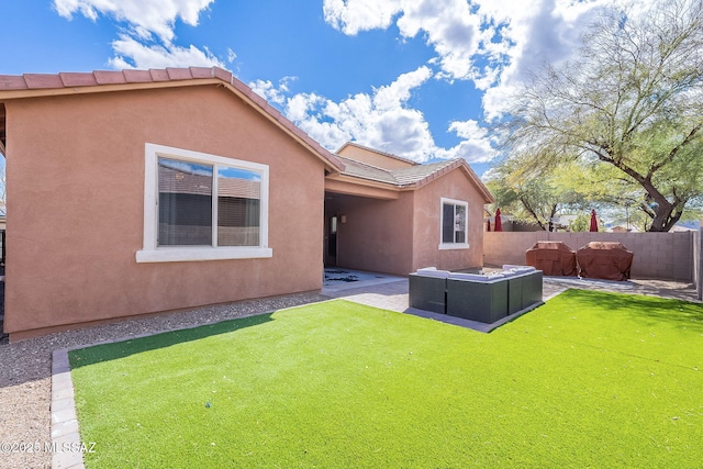 6266 W Scotch Pine Ln, Tucson, AZ 85743 - rear view of house with a patio area and stucco siding