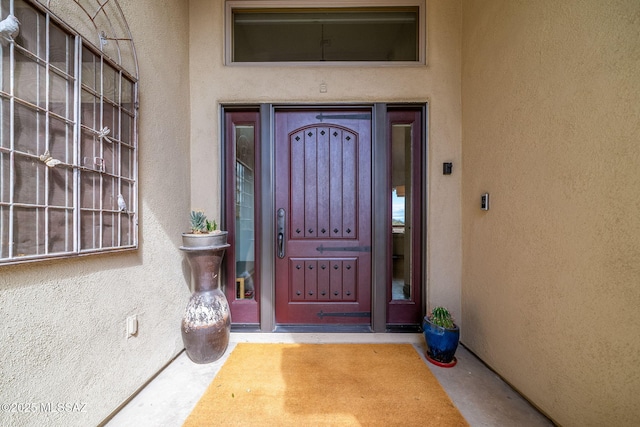 view of entrance to property