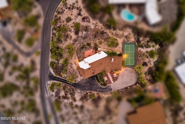 drone / aerial view