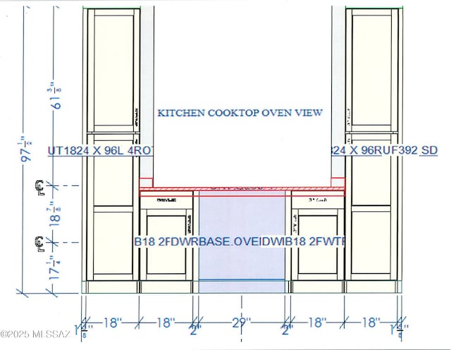 kitchen with visible vents, backsplash, white cabinets, white electric cooktop, and oven