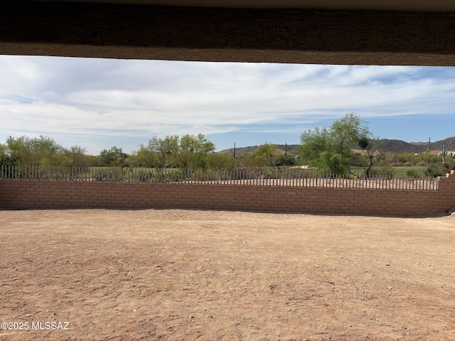 6650 W Winding Knoll Pl, Marana, AZ 85658 - view of yard featuring a fenced backyard