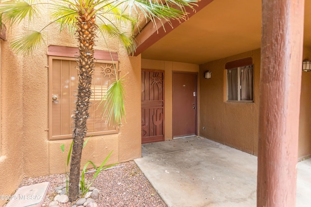 view of entrance to property