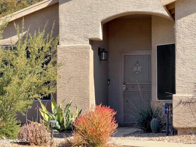 view of property entrance