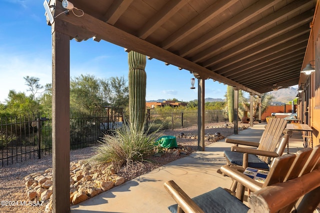 view of patio / terrace