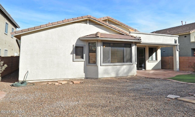 exterior space featuring a patio area