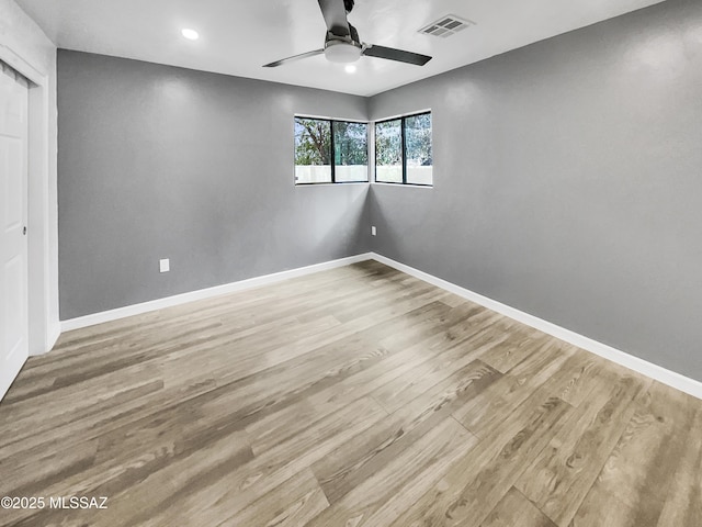 341 S Tucson Blvd, Tucson, AZ 85716 - interior space with baseboards, wood finished floors, and visible vents