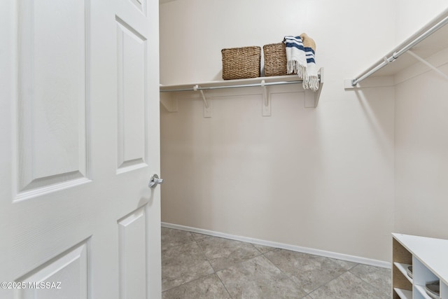 view of spacious closet