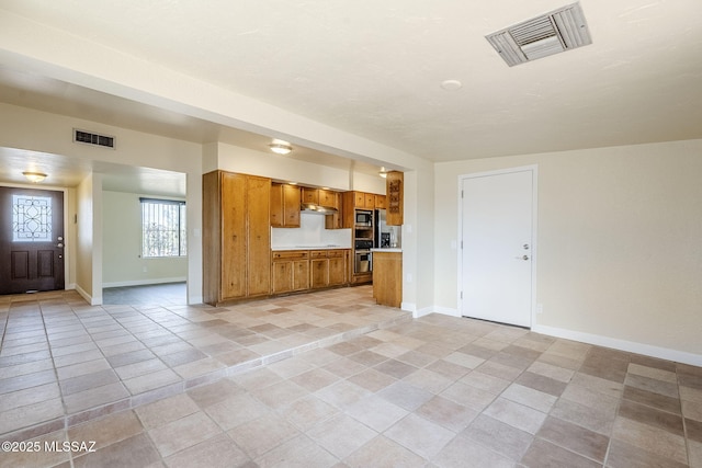 kitchen featuring appliances with stainless steel finishes