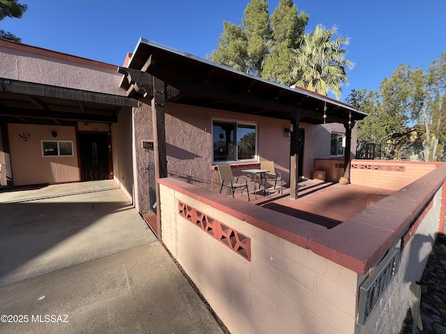 view of patio / terrace