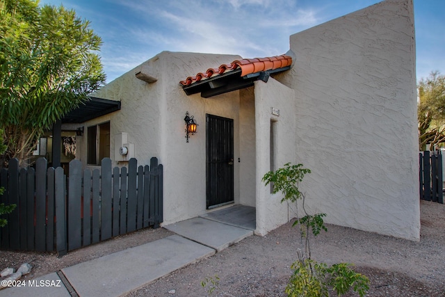 view of property entrance