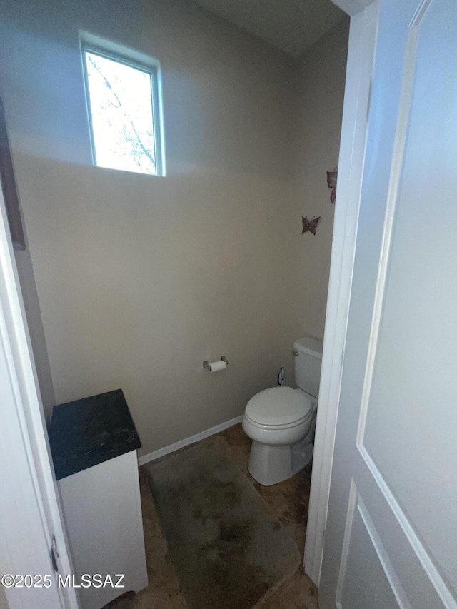 bathroom with toilet