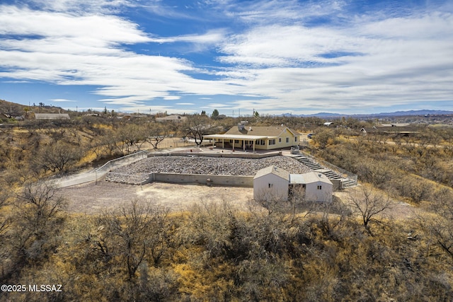 drone / aerial view
