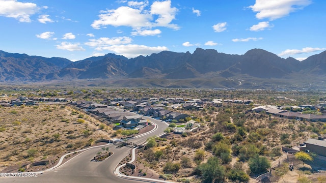 mountain view featuring a residential view