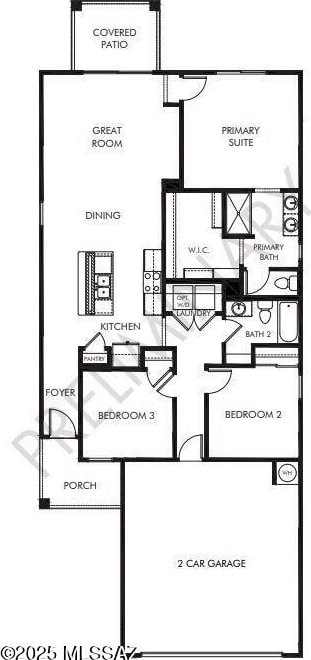 4771 E Julian Wash Dr, Tucson, AZ 85706 - view of floor plan / room layout