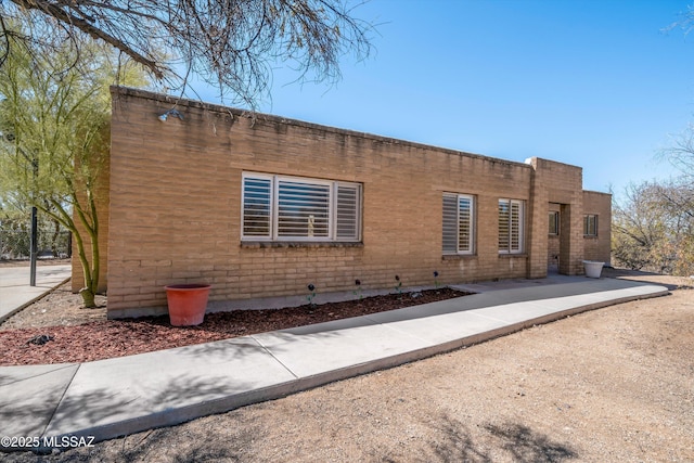 view of property exterior