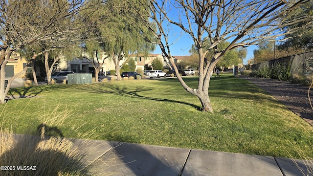 view of yard