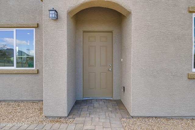 view of property entrance