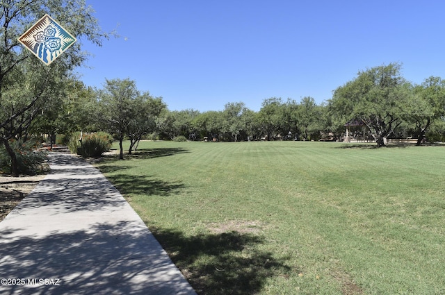 view of yard