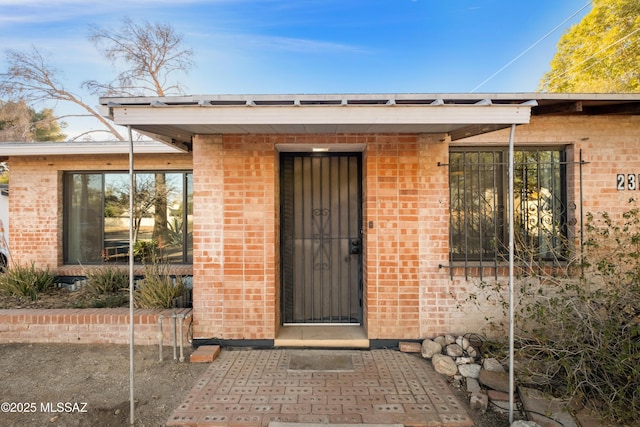 235 N Tucson Blvd, Tucson, AZ 85716 - property entrance with brick siding
