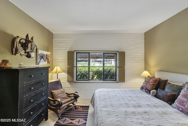 bedroom featuring carpet floors