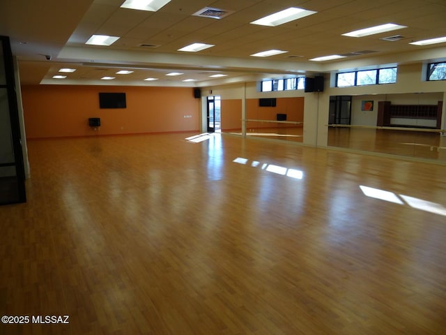 interior space with plenty of natural light