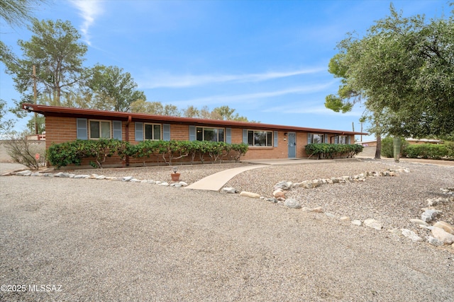 view of ranch-style house