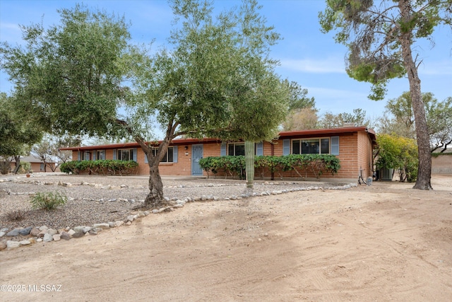 view of ranch-style home