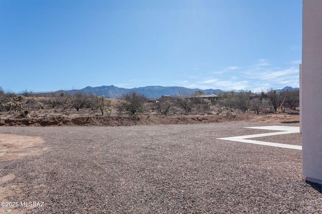 15809 N Twin Lakes Dr NW, Tucson, AZ 85739 - view of yard featuring a mountain view