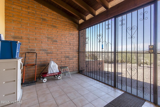 view of patio / terrace with a gate