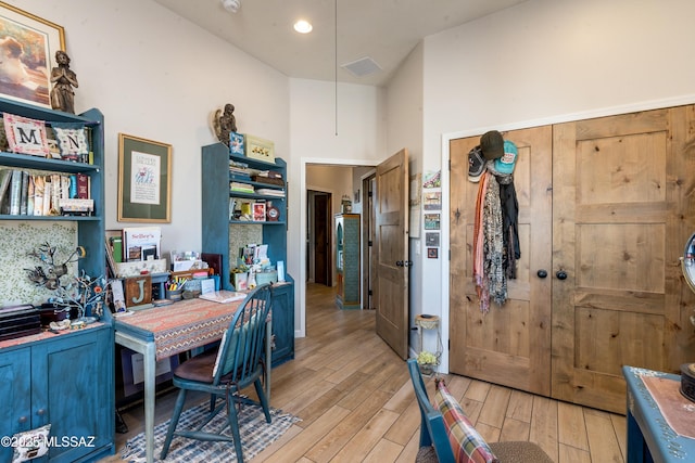 16 Star View Dr, Sonoita, AZ 85637 - office with light wood-style floors