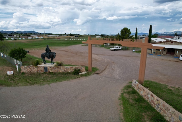 view of road