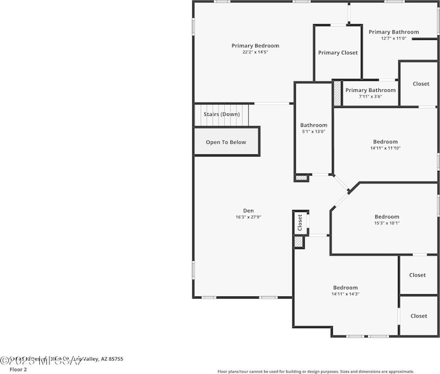 13076 N Desert Olive Dr, Oro Valley, AZ 85755 - view of layout