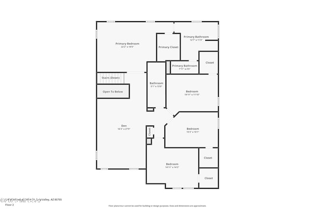 13076 N Desert Olive Dr, Oro Valley, AZ 85755 - floor plan
