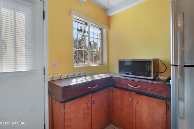 kitchen featuring appliances with stainless steel finishes