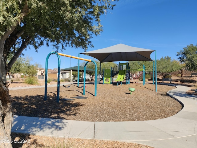 view of community playground