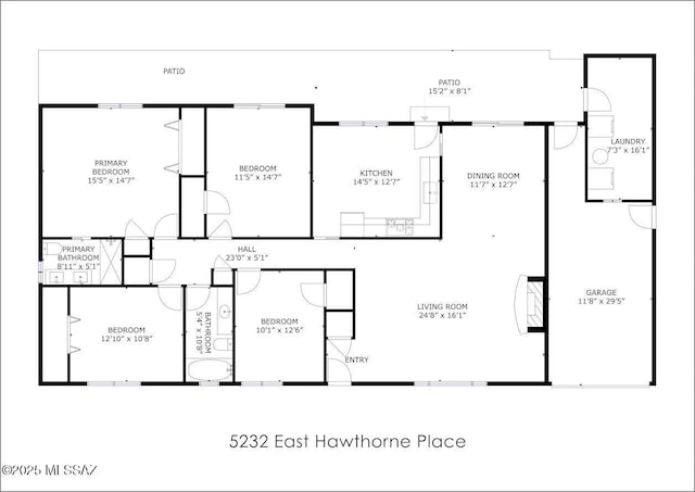 view of layout