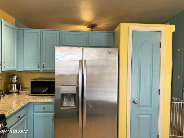 kitchen with stainless steel appliances