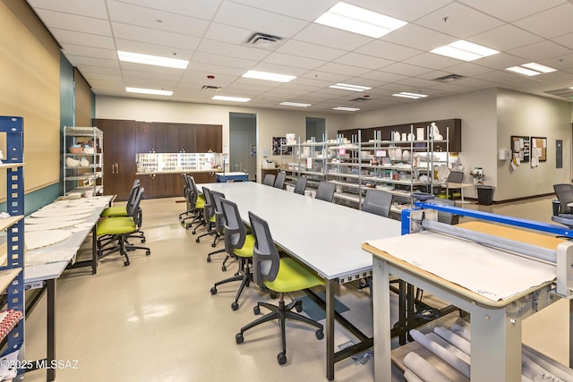 30776 S Sand Hurst Ln, Oracle, AZ 85623 - office with a drop ceiling