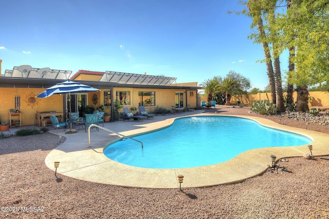 10931 E Via Tranquilla, Tucson, AZ 85749 - view of pool featuring a patio area
