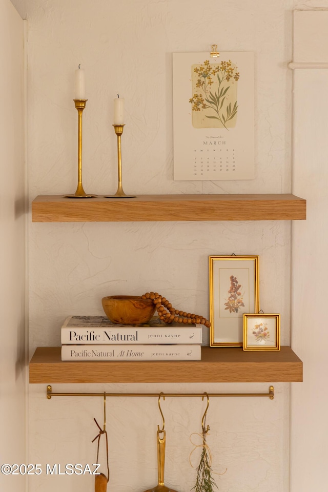 view of room details