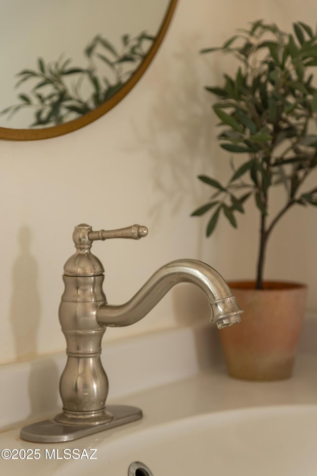 details with a sink