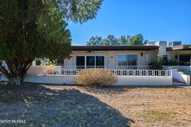 view of ranch-style house