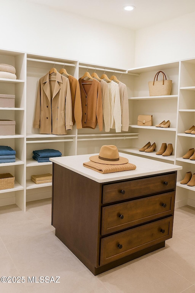 1077 Avenida Aire, Rio Rico, AZ 85648 - walk in closet with light tile patterned floors