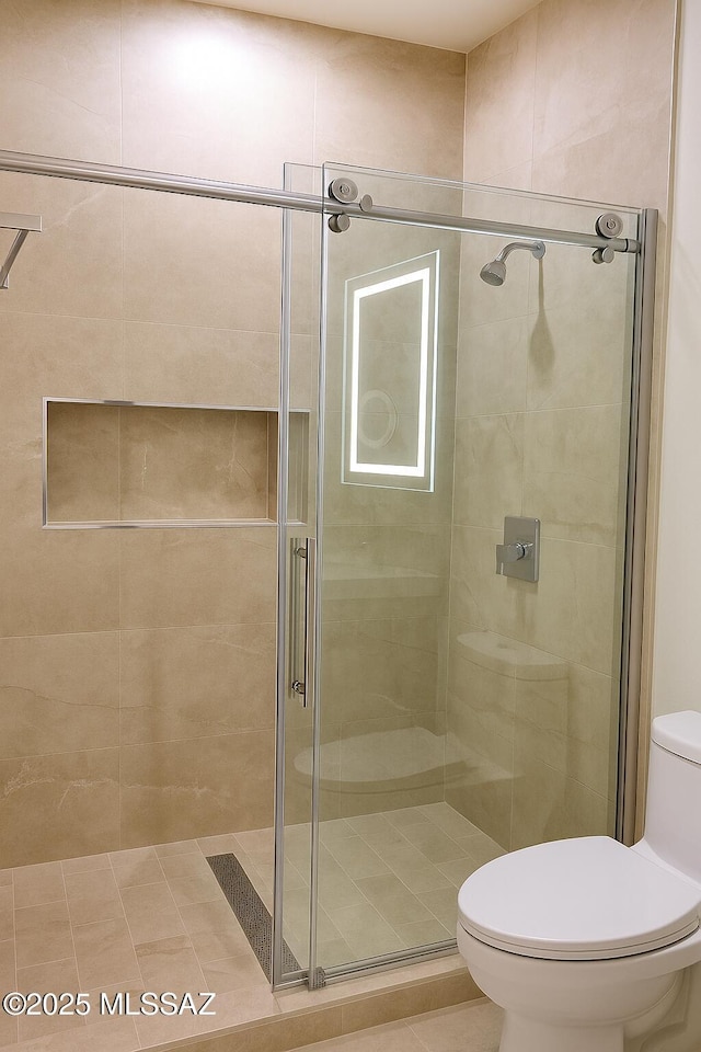 1077 Avenida Aire, Rio Rico, AZ 85648 - full bathroom featuring toilet and a stall shower