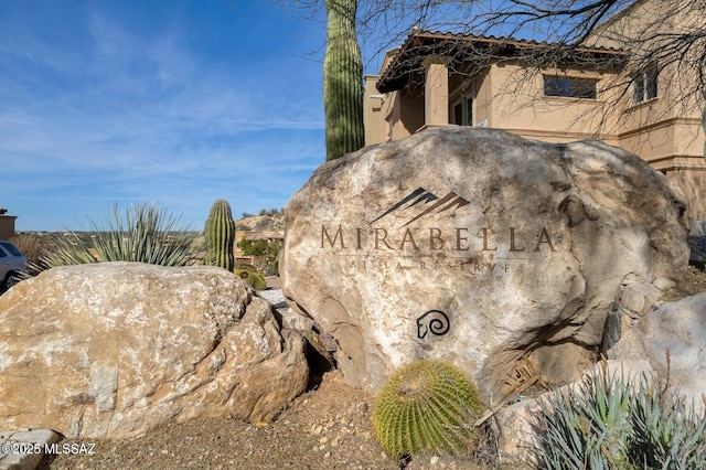 exterior details featuring stucco siding