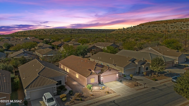 1381 W Camino Buenos Aires, Sahuarita, AZ 85629 - aerial view at dusk of a residential view