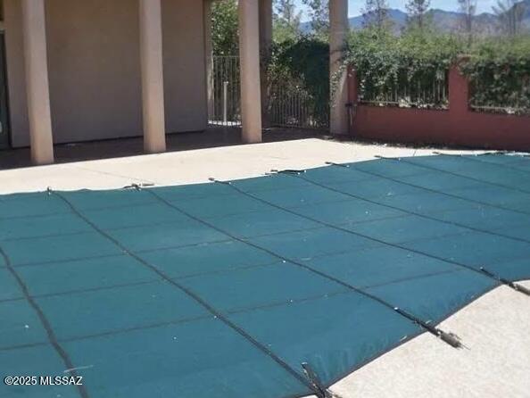 view of pool with a covered pool