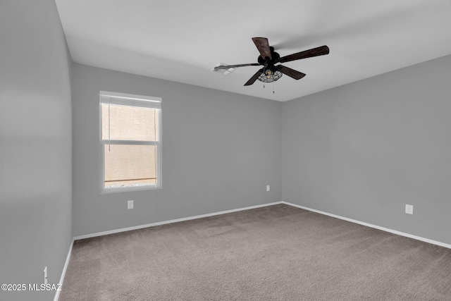 14241 E Bolster Dr, Vail, AZ 85641 - carpeted empty room with a ceiling fan and baseboards