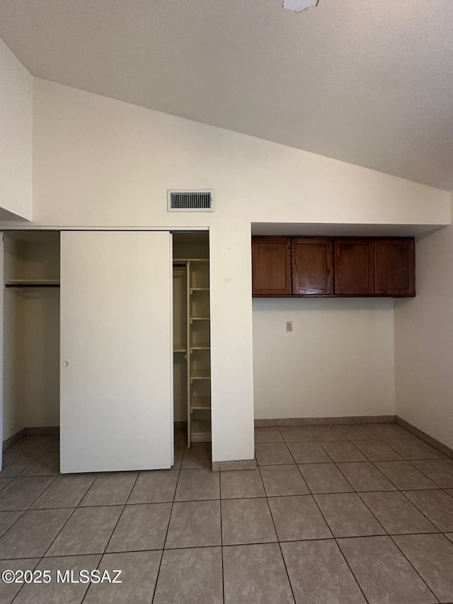 closet featuring visible vents