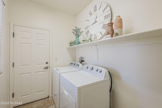 laundry room featuring laundry area and washer and dryer